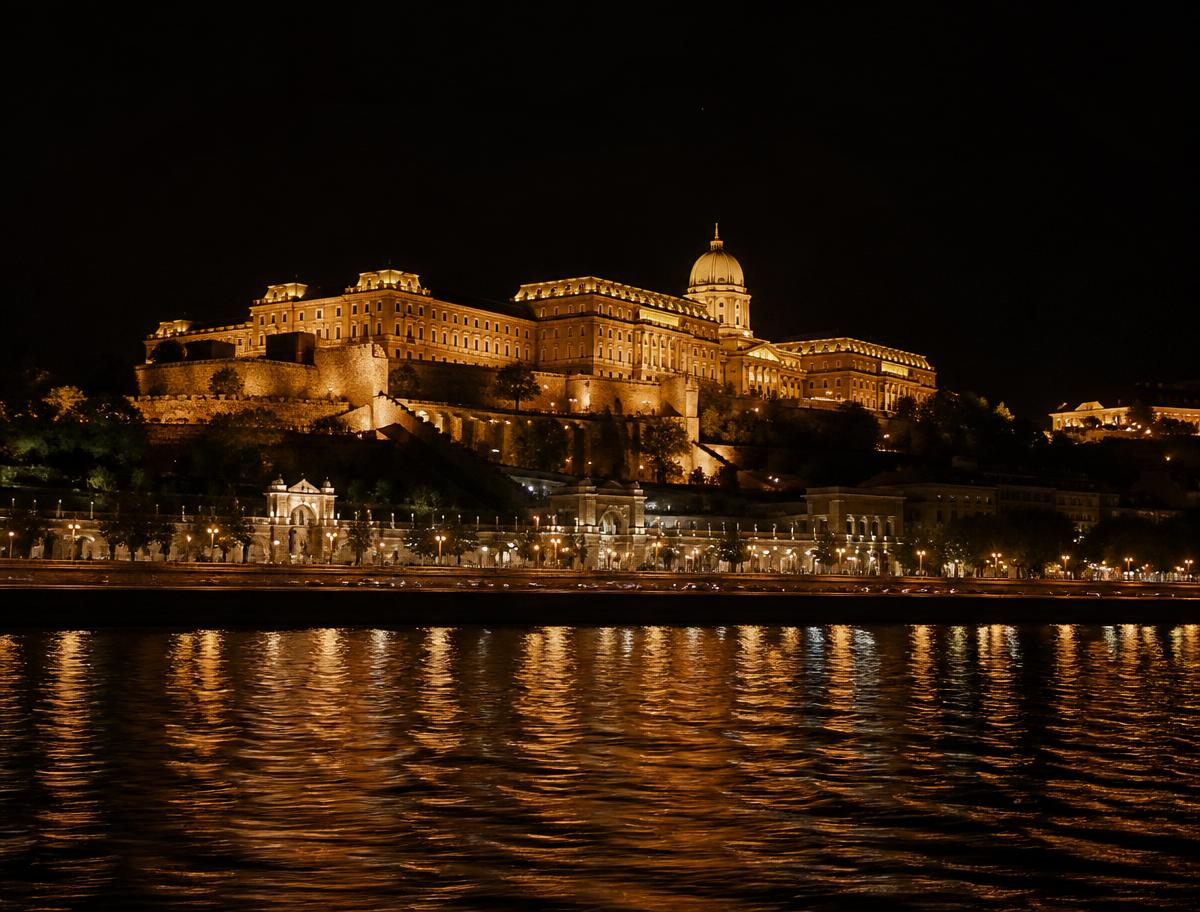 Buda Castle night