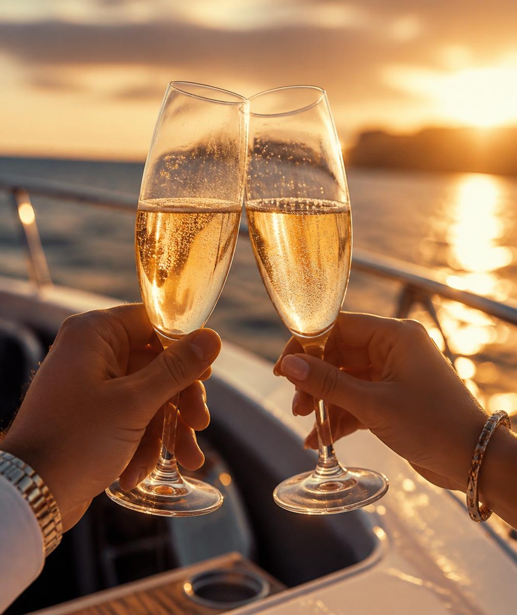 Cheers on deck